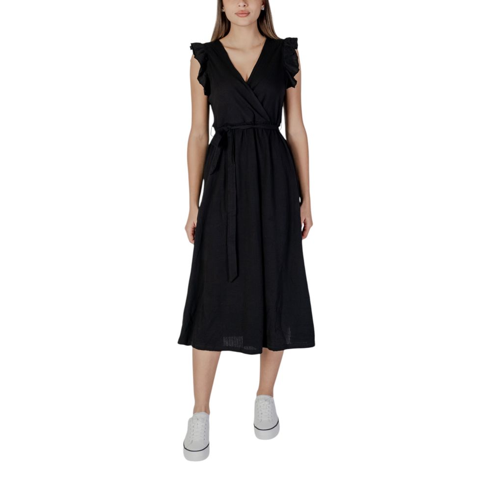 Black Cotton Dress