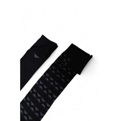 Black Cotton Sock