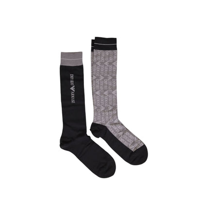 Black Cotton Sock