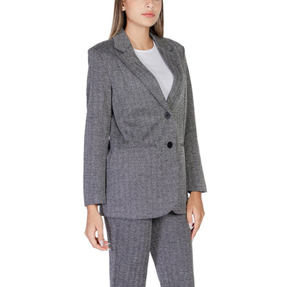 Black Polyester Suits & Blazer