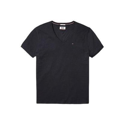 Black Cotton T-Shirt