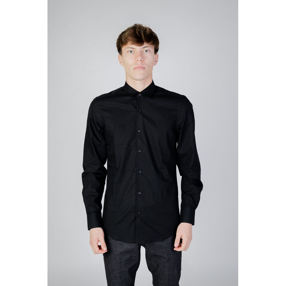 Black Cotton Shirt