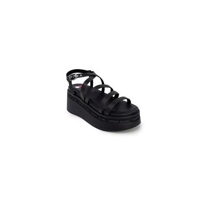 Black Leather Sandal