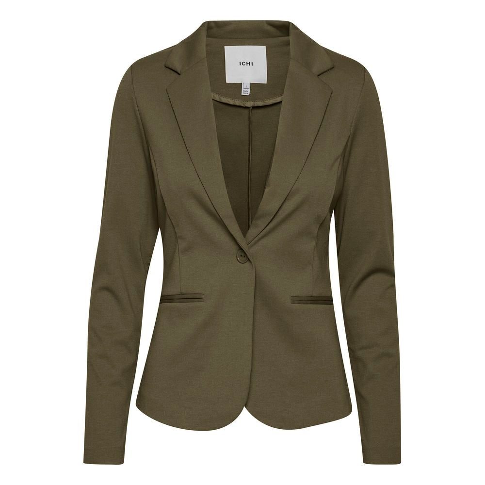 Green Polyester Suits & Blazer