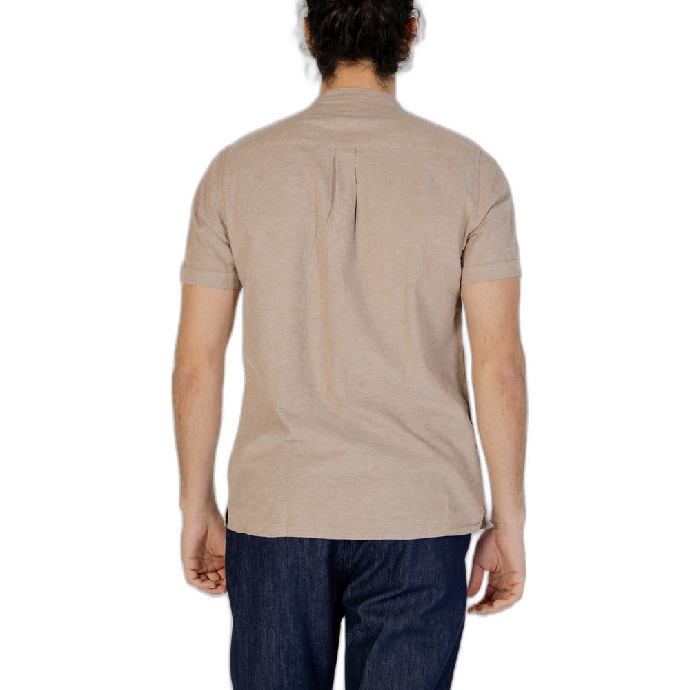 Beige Linen Shirt