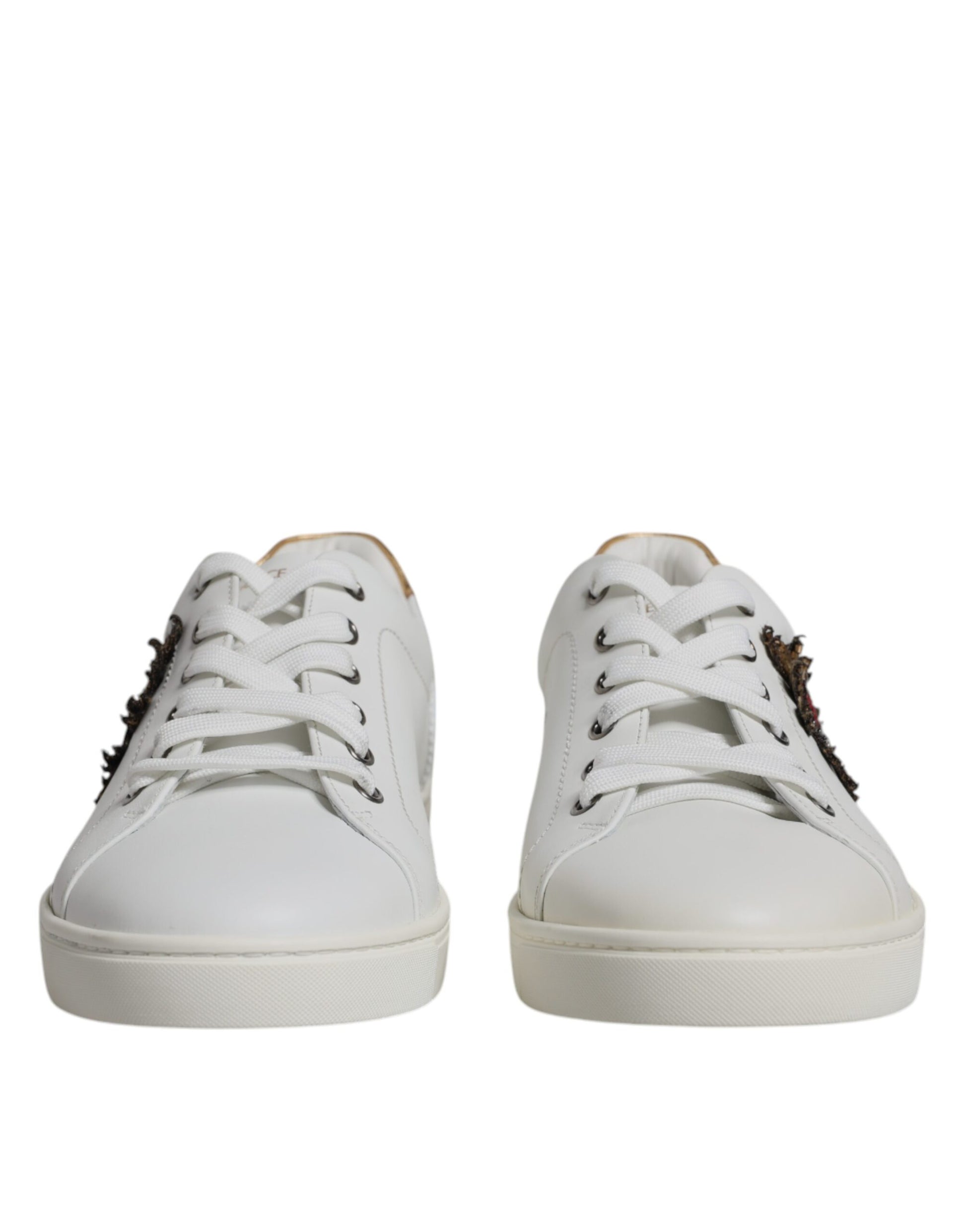 White London Heart Low Top Sneakers Shoes