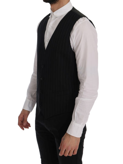 Elegante gestreepte vest