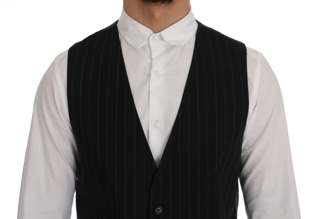 Elegante gestreepte vest