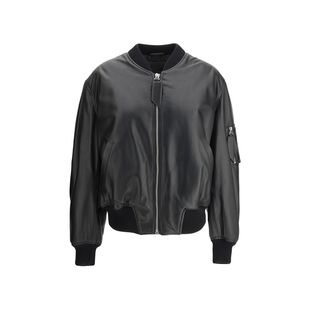 Leather Anja Bomber Jacket