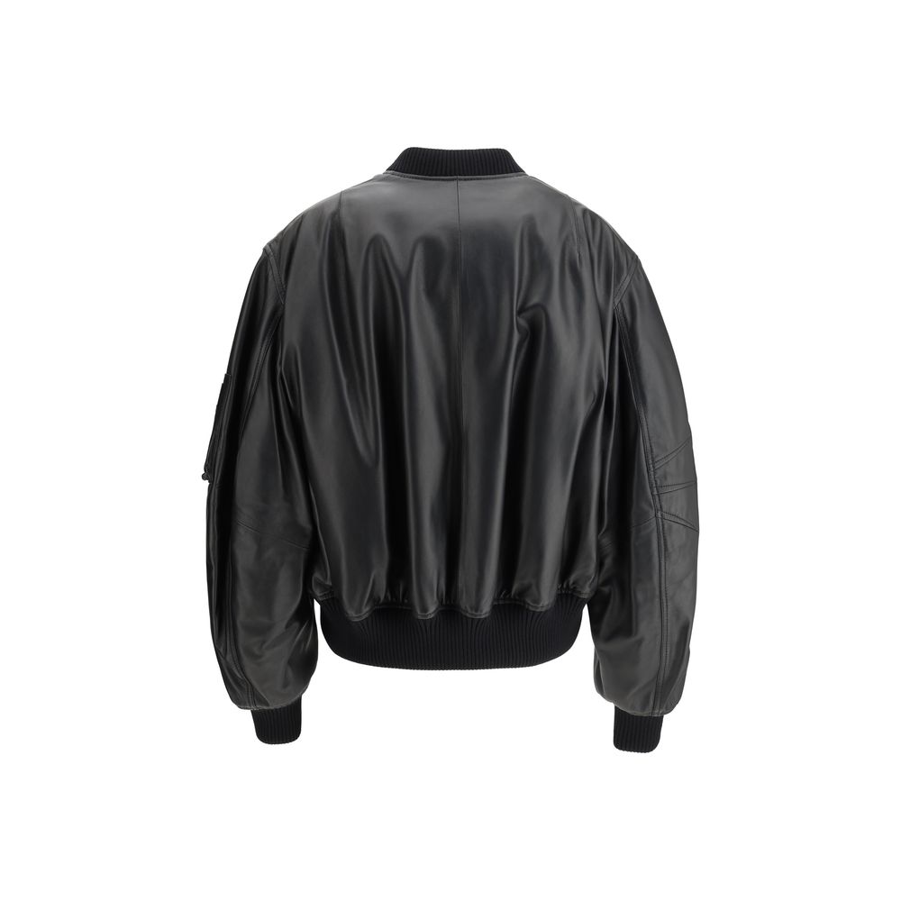 Leather Anja Bomber Jacket