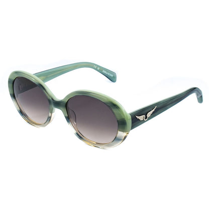 Green Acetate Sunglasses