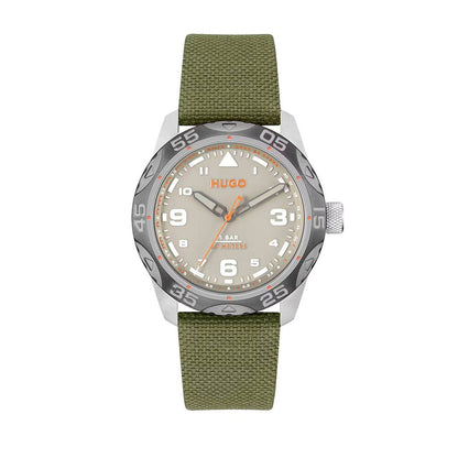 Green Fabric Watch