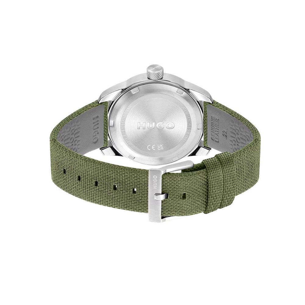 Green Fabric Watch