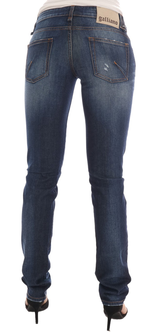 Stylish Skinny Low Rise Denim Jeans