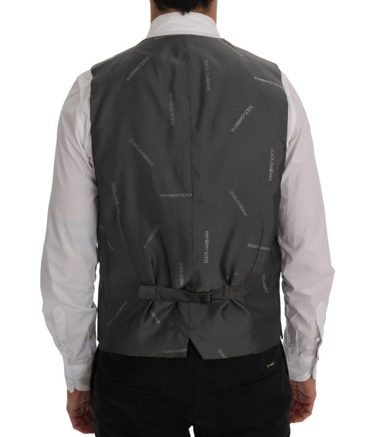 Elegante grijze gilet