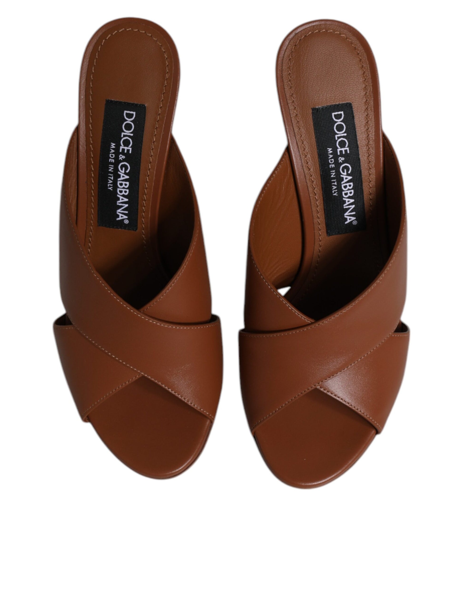 Maroon Logo KEIRA Leather Slides Sandals Shoes