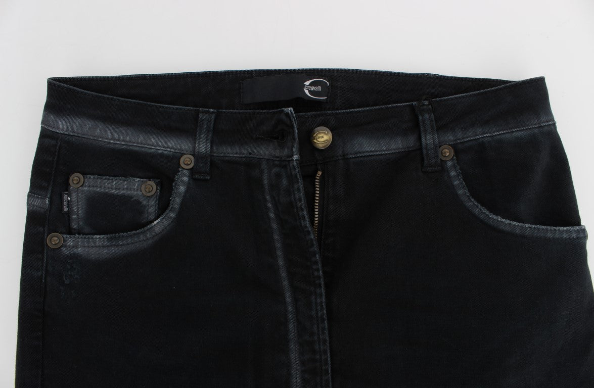 Verheven casual chique blauwe denim