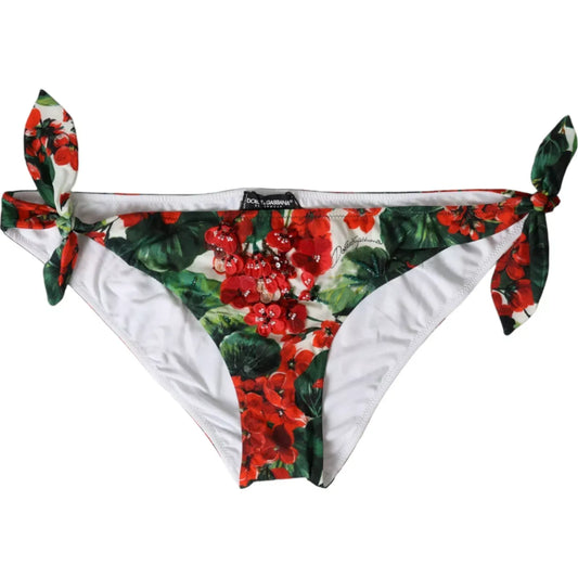 Multicolor Geranium Zwembroek Strandkleding Bikini