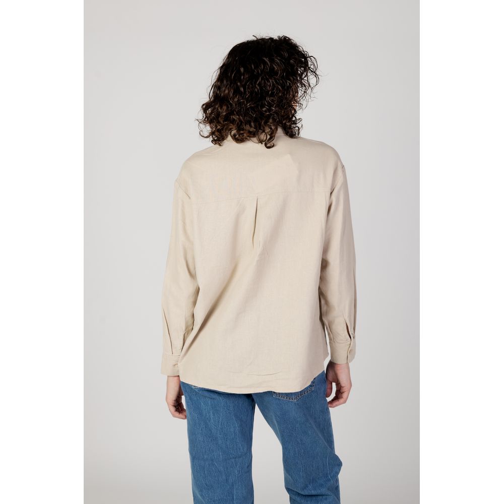 Beige Linen Sweater