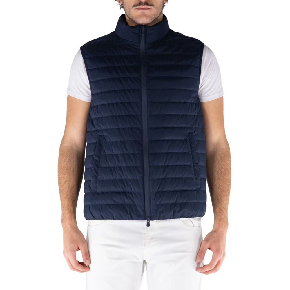 Green Polyester Men's Vest