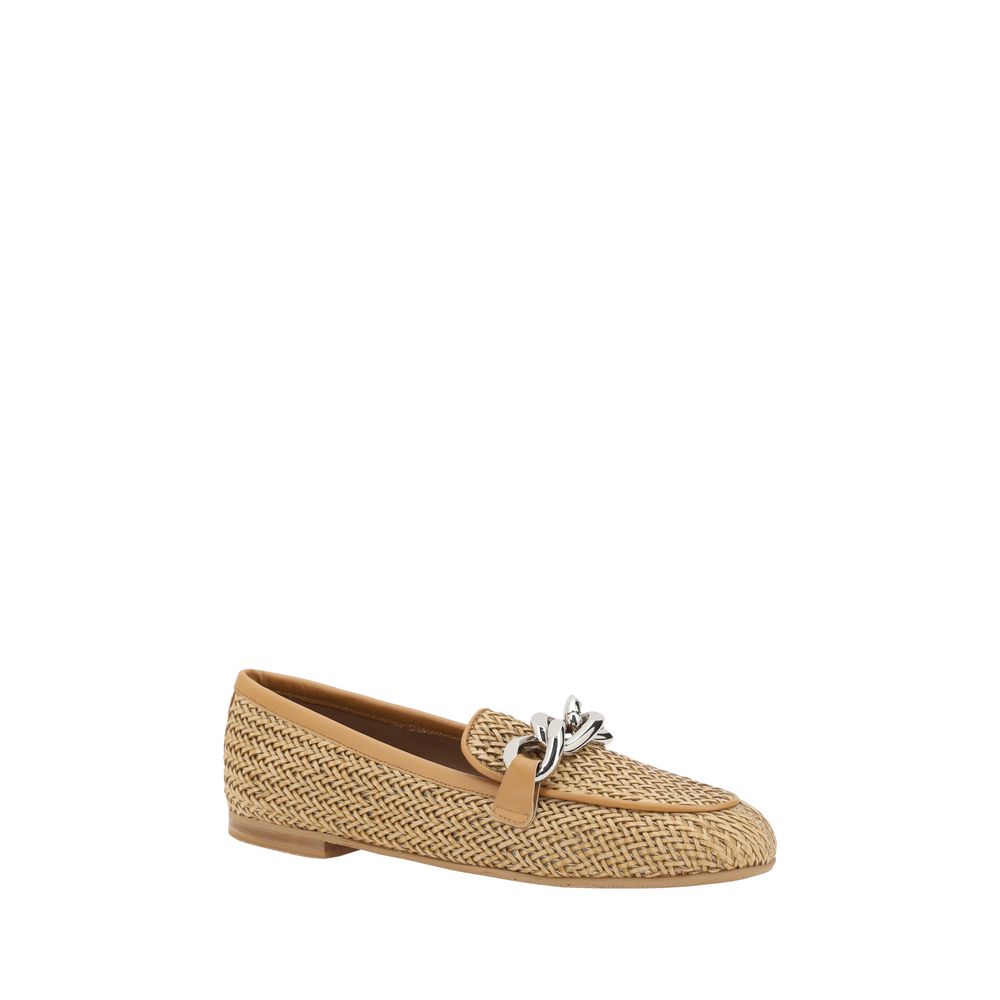 Woven leather Loafers