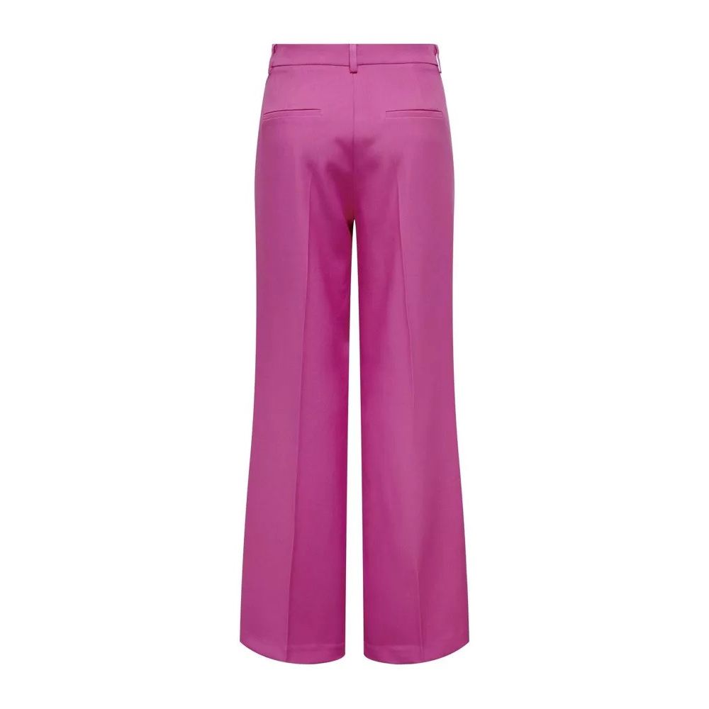 Pink Recycled Polyester Jeans & Pant