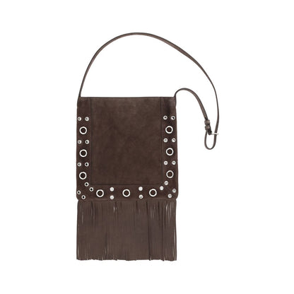 Suede leather Shoulder Bag