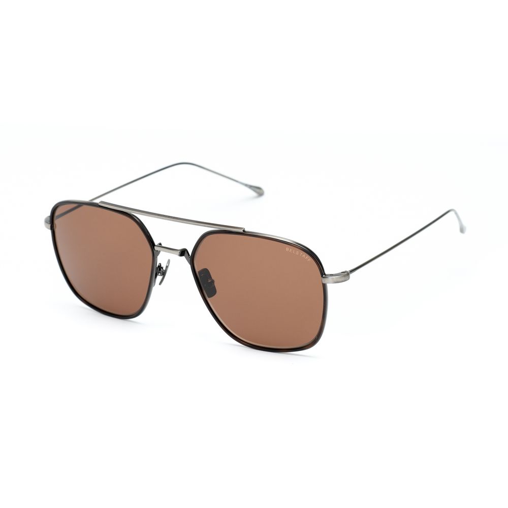 Brown Titanium Sunglasses