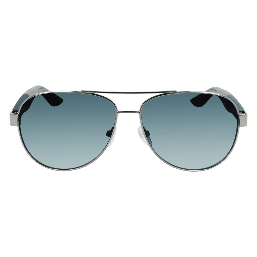 Gray Metal Sunglasses