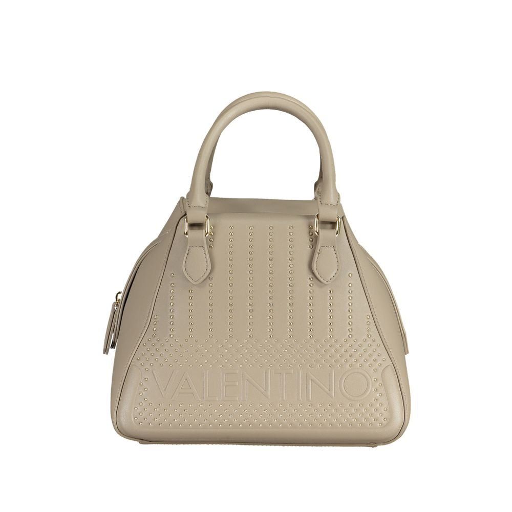 Beige Polyethylene Handbag