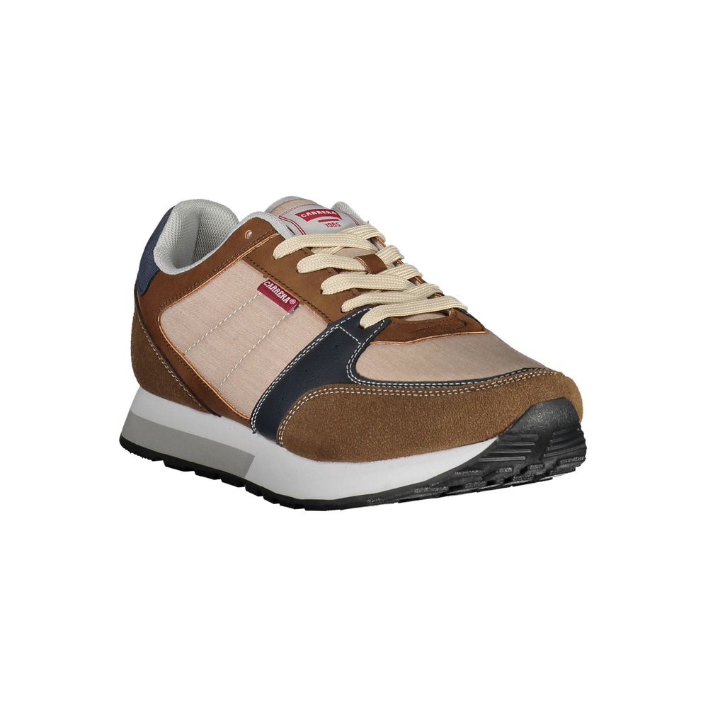 Brown ECO Leather Men Sneaker