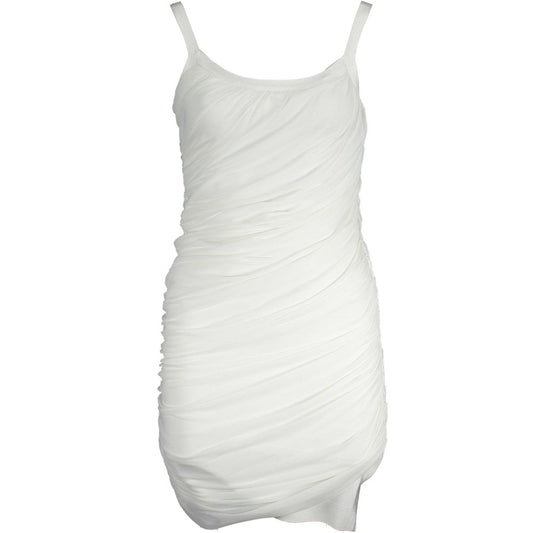 White Viscose Women Dress