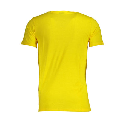 Geel katoenen T-shirt