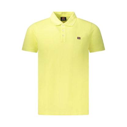 Yellow Cotton Polo Shirt