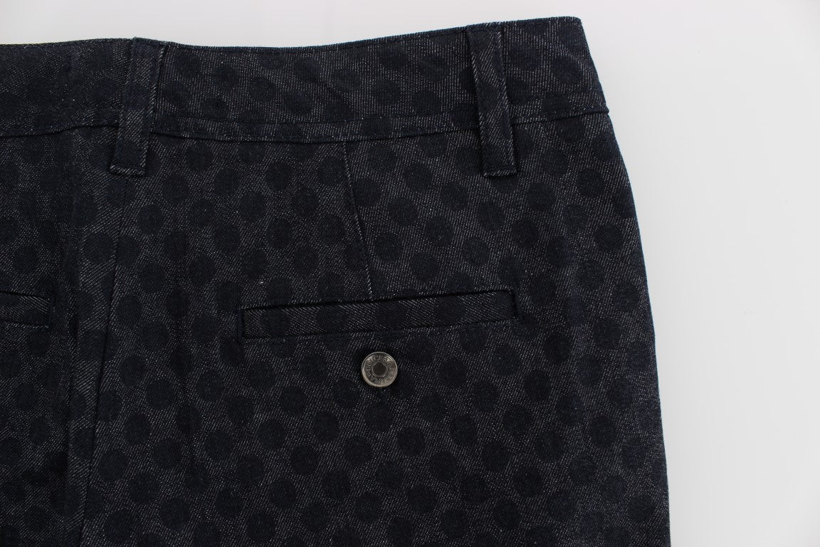 Chique Capri Jeans met Polka Dots