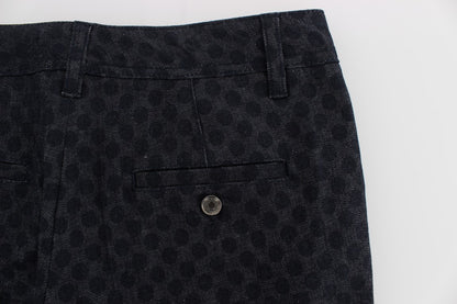 Chique Capri Jeans met Polka Dots