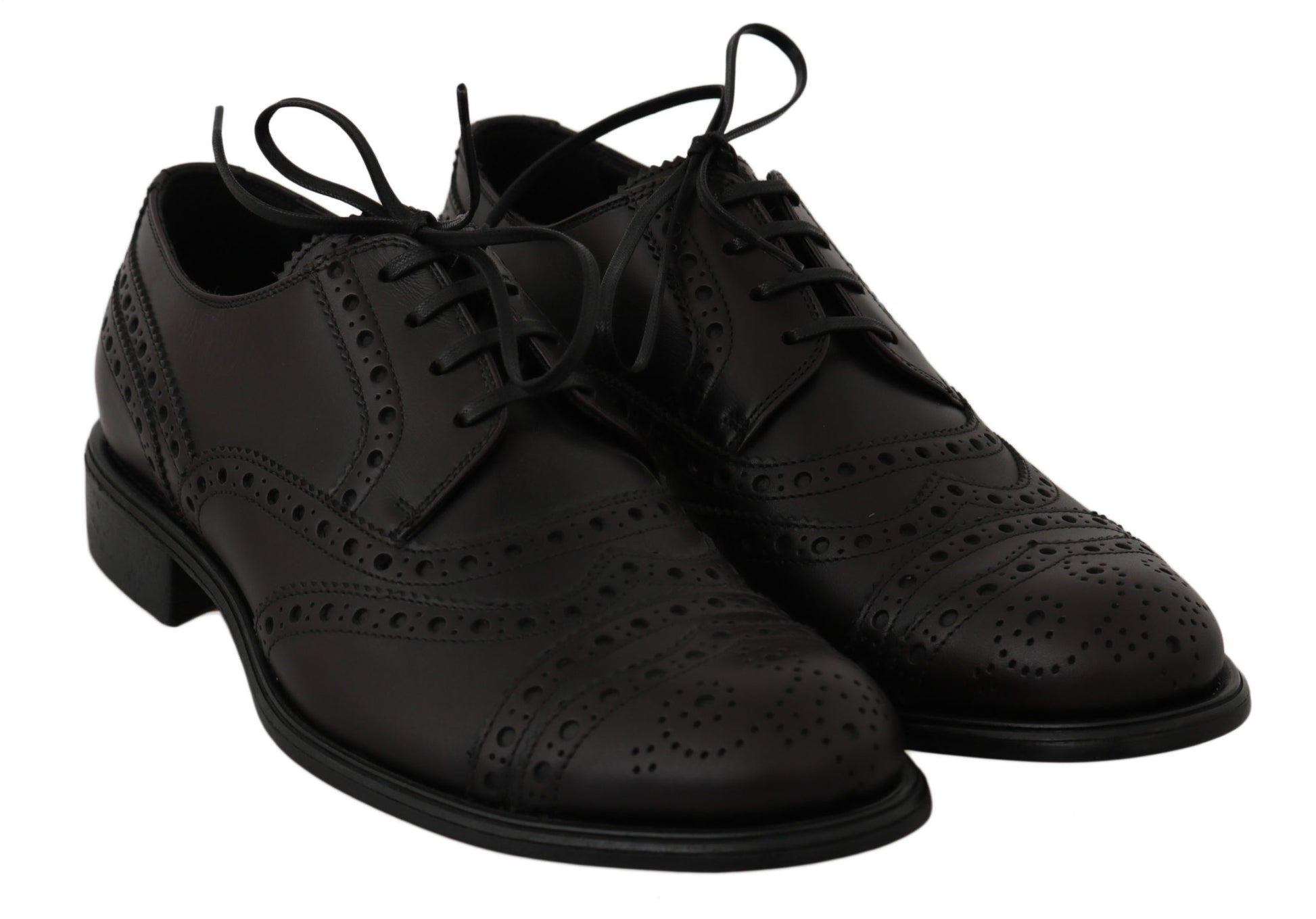 Elegante Bordeaux Wingtip Derby Dress Schoenen