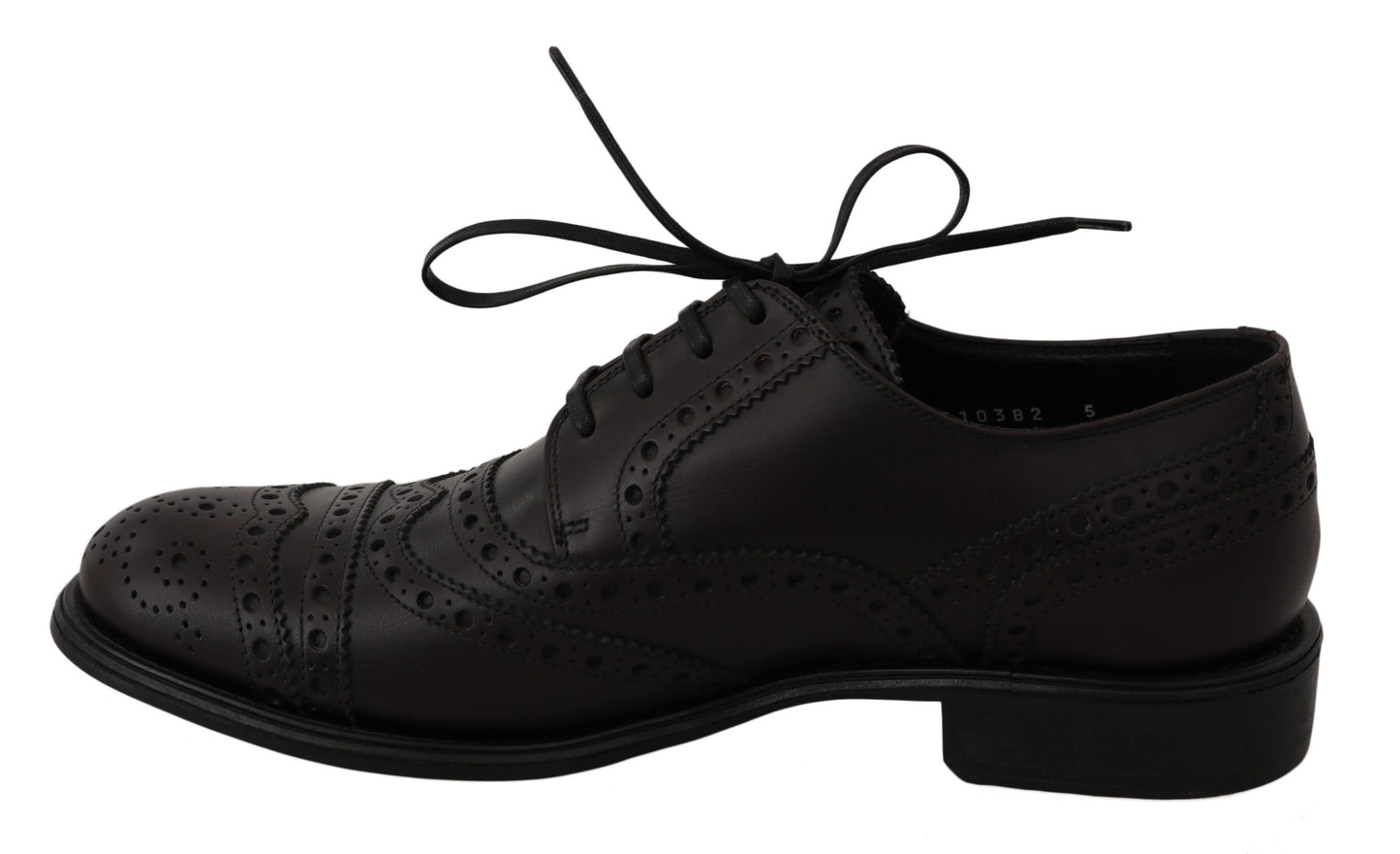 Elegante Bordeaux Wingtip Derby Dress Schoenen